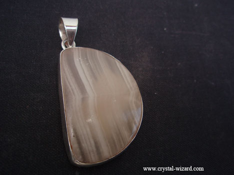 Agate Milky Pendant ,stabilizes the aura 269